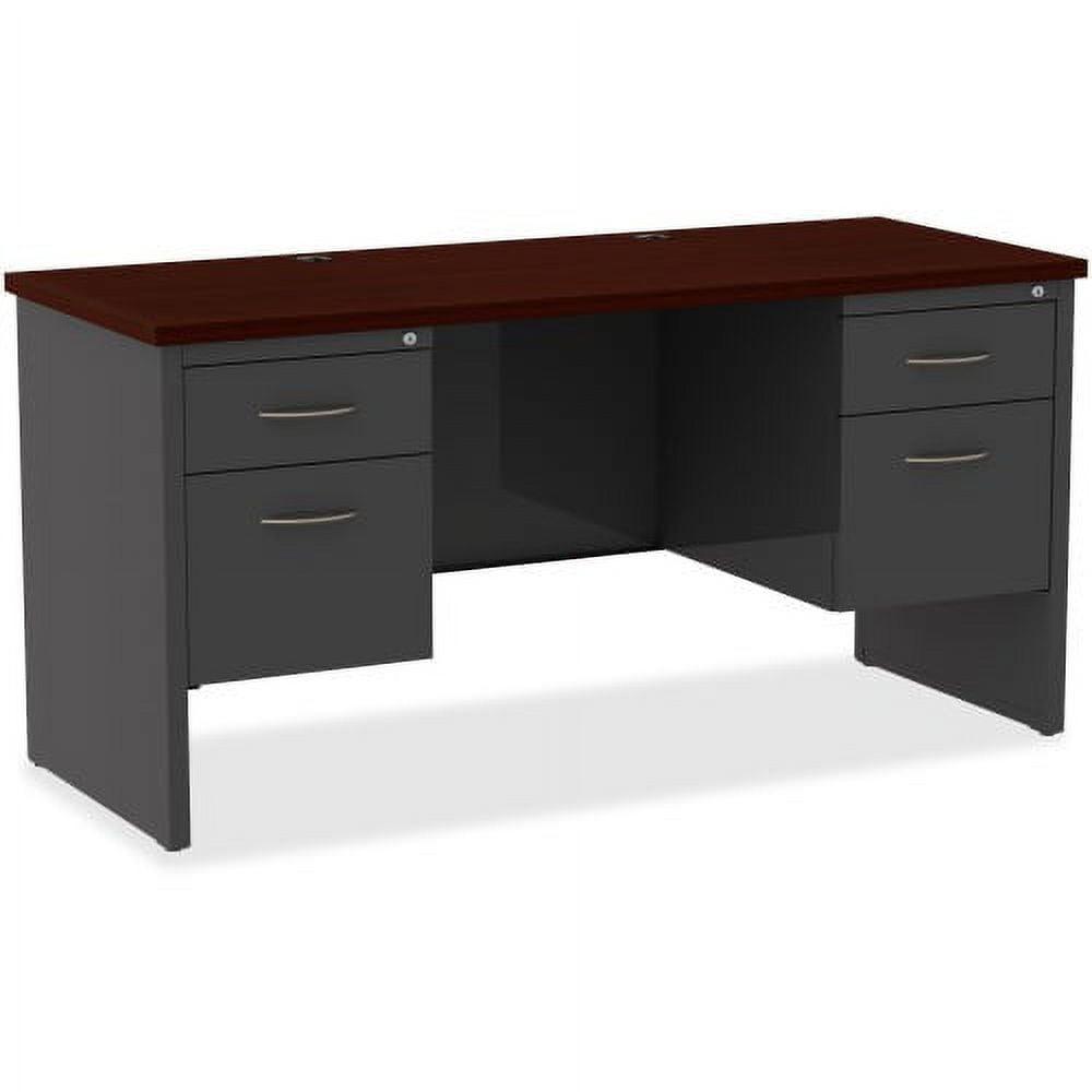 Lorell Fortress Metal Base Executive Desk