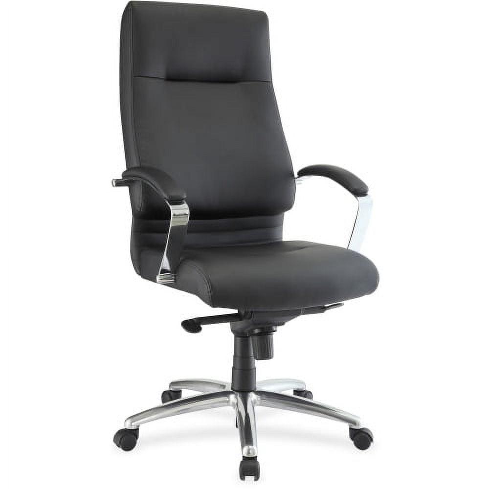 Modern High-Back Bonded Leather Executive Chair