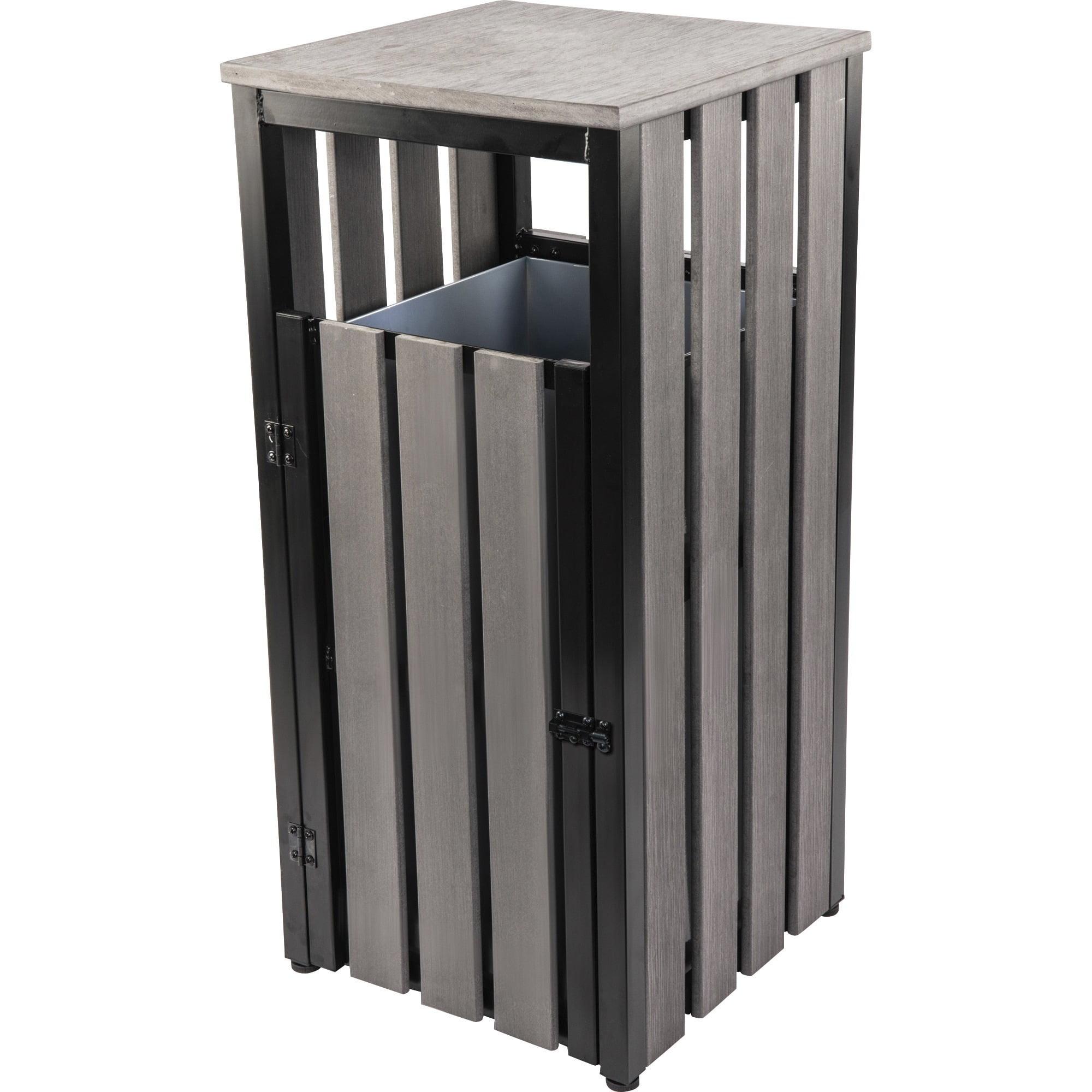 Plastic Open Trash Can - 10 Gallons