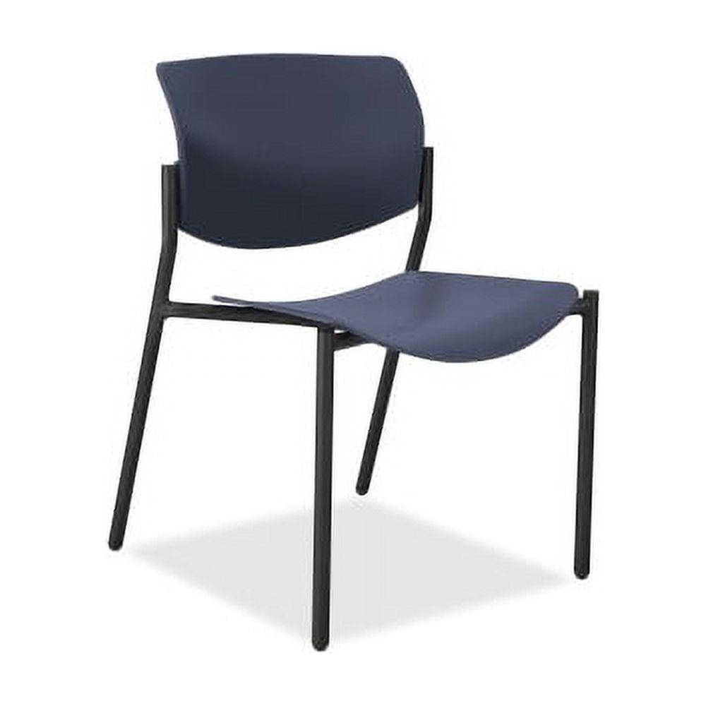 Midnight Blue Metal Stackable Multipurpose Chair Set