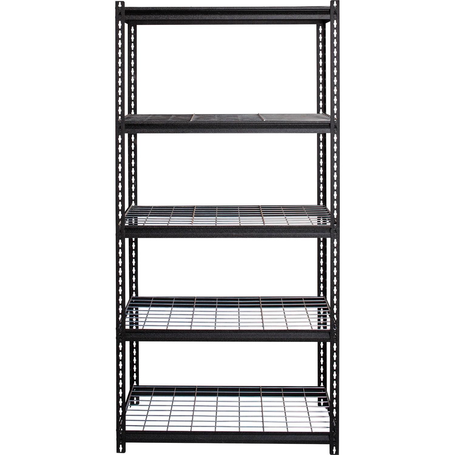 Steel Height -Adjustable Shelving Unit