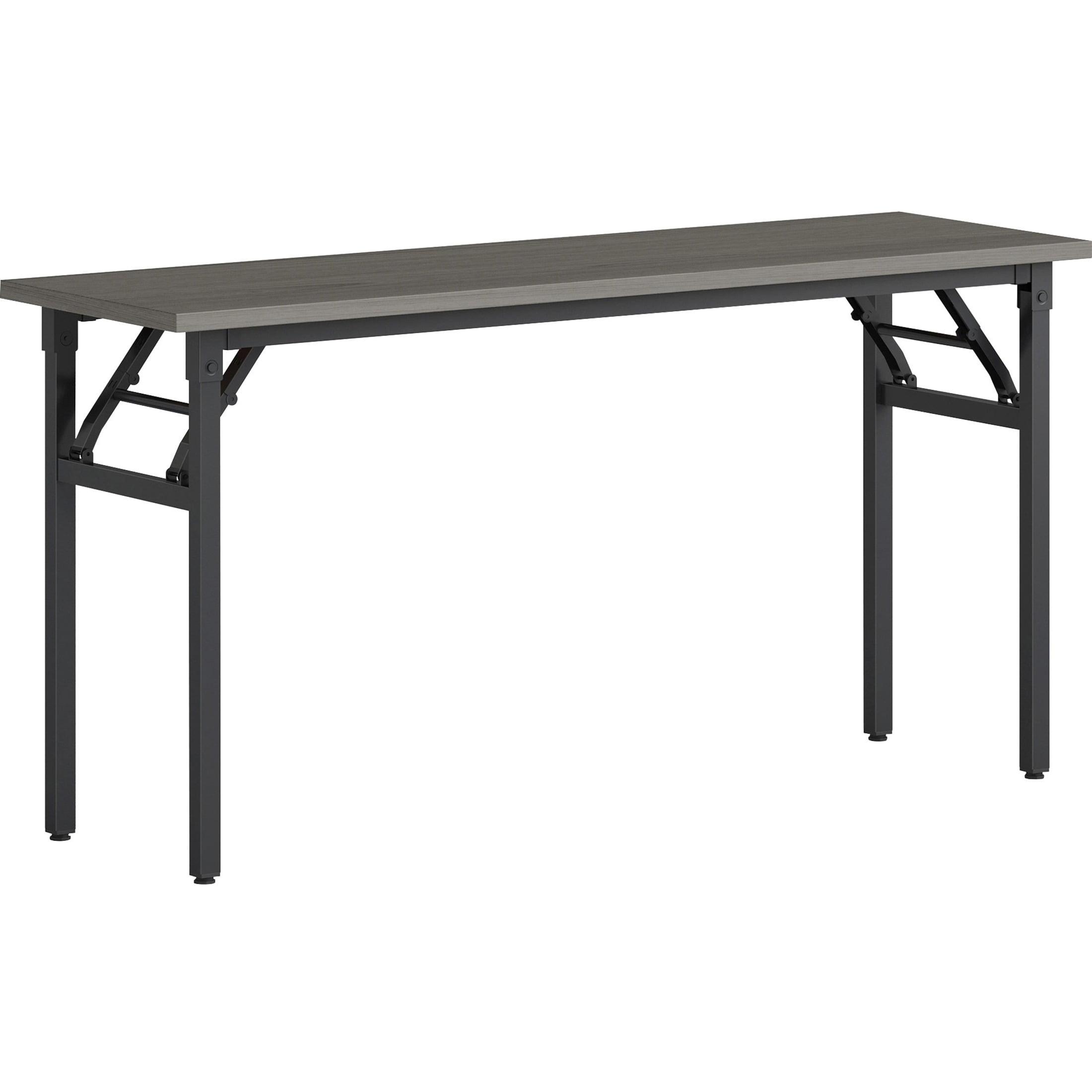 Rectangle 2 Person Flip Top 18'' L Modular Training Table with Modesty Panel