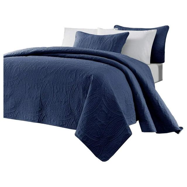 Austin Standard Geometric Shapes Coverlet Set