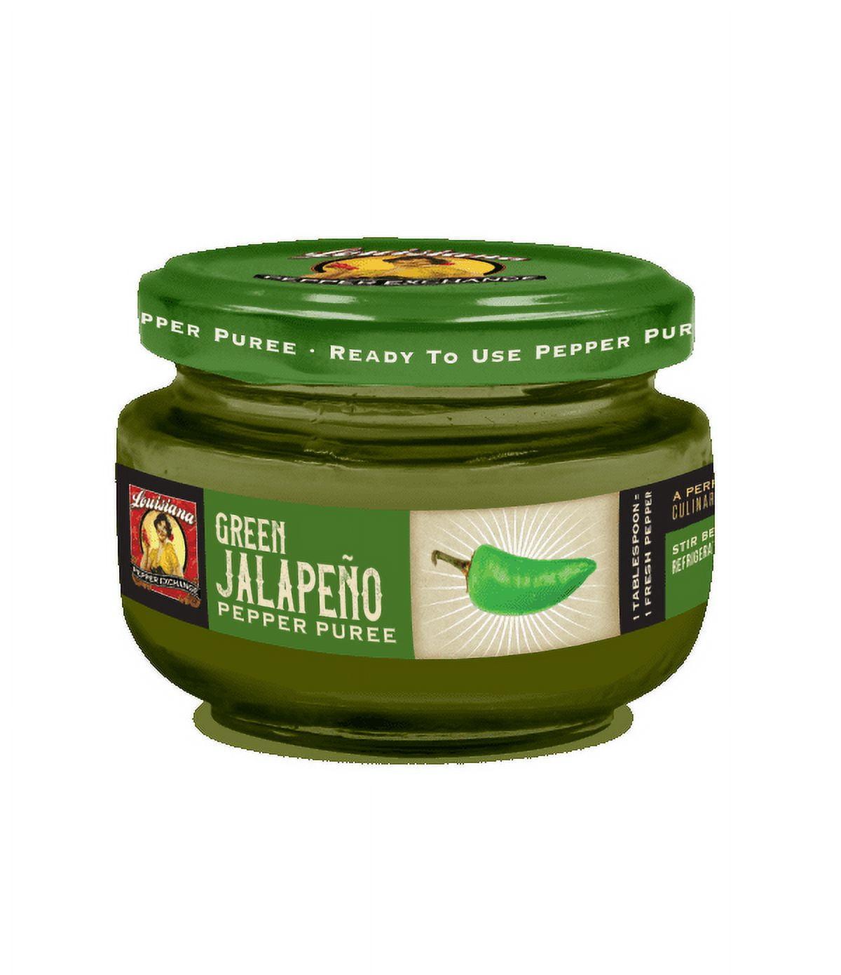 Green Jalapeno Pepper Puree Sauce, 4 oz