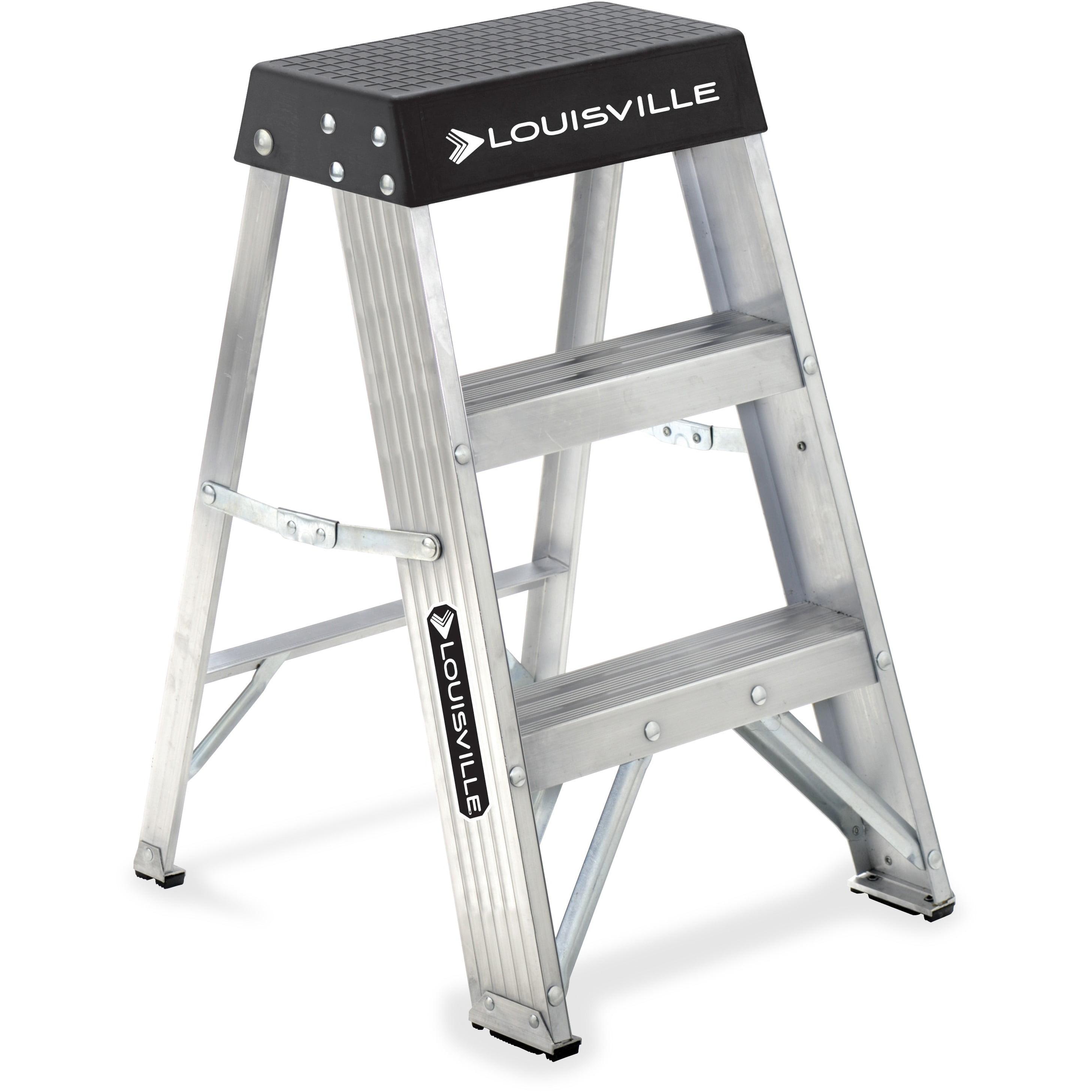 2 ft. Aluminum Step Ladder with 300 lbs. Load Capacity Type IA Duty Rating