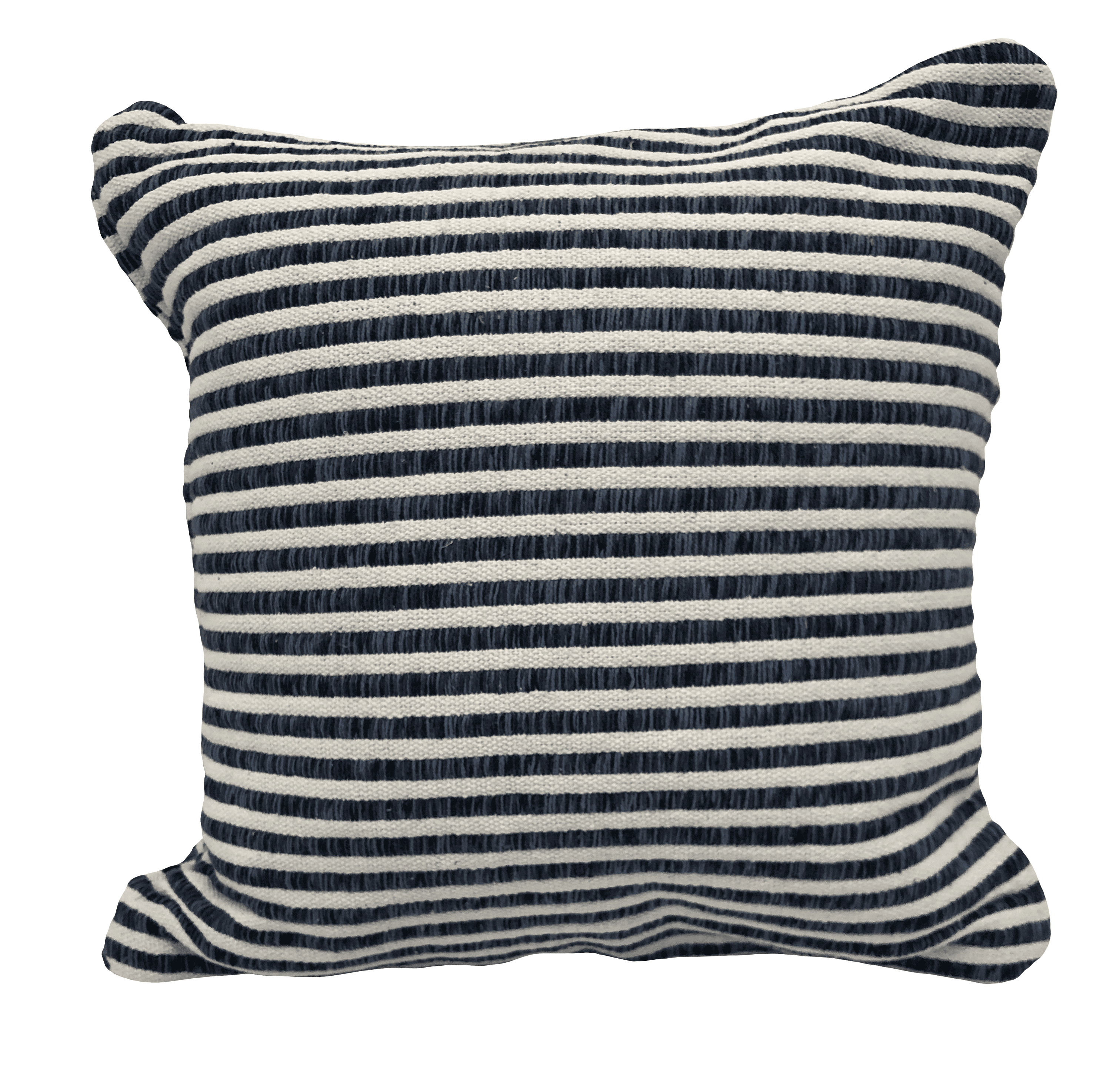 Finn Striped Cotton Throw Pillow