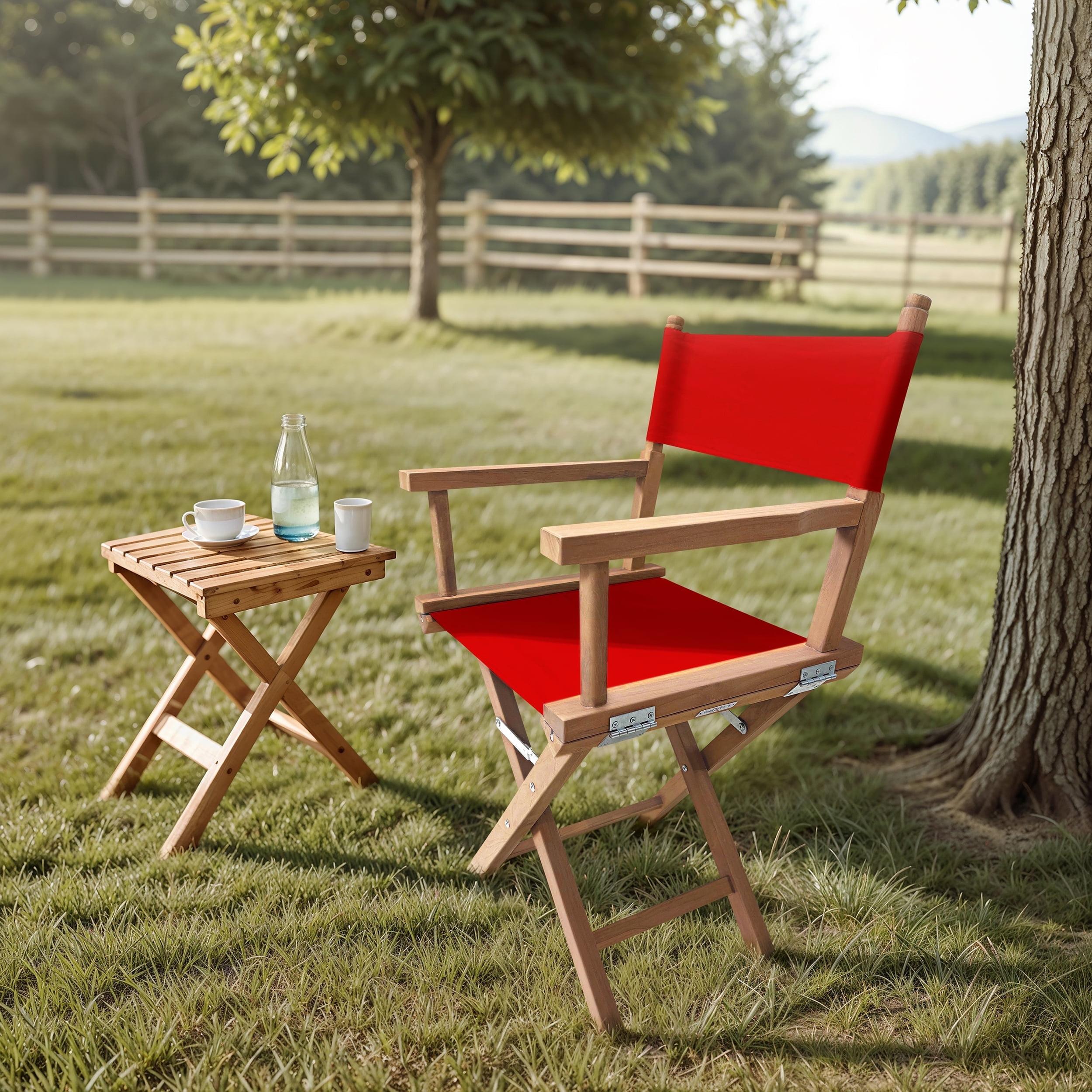 LuXeo LuXeo Russell Teak Director Chair