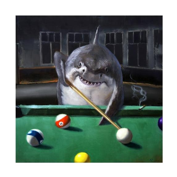 Trinx " Pool Shark " by Lucia Heffernan Painting Print