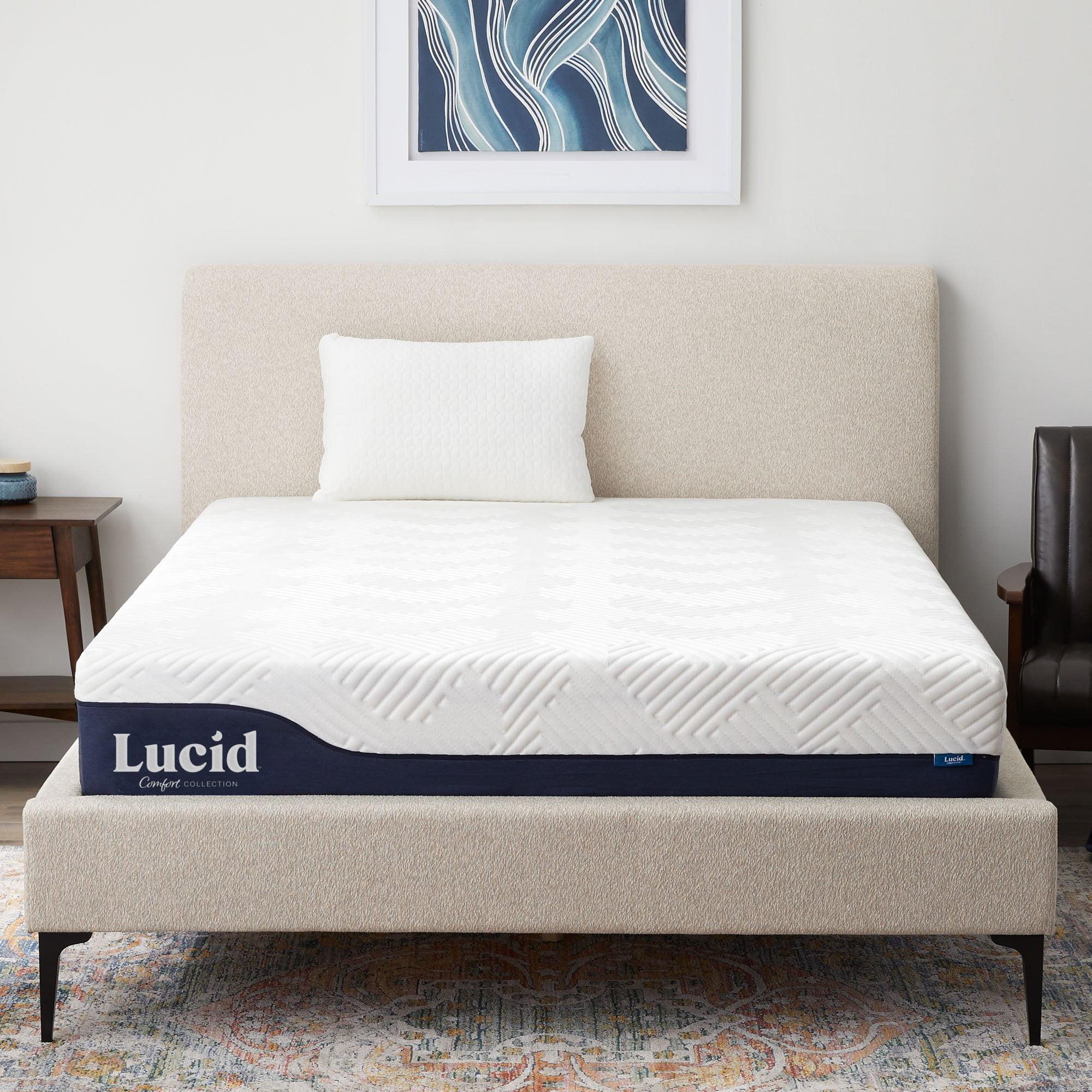 Twin 10" Gel Memory Foam and Innerspring Hybrid Mattress