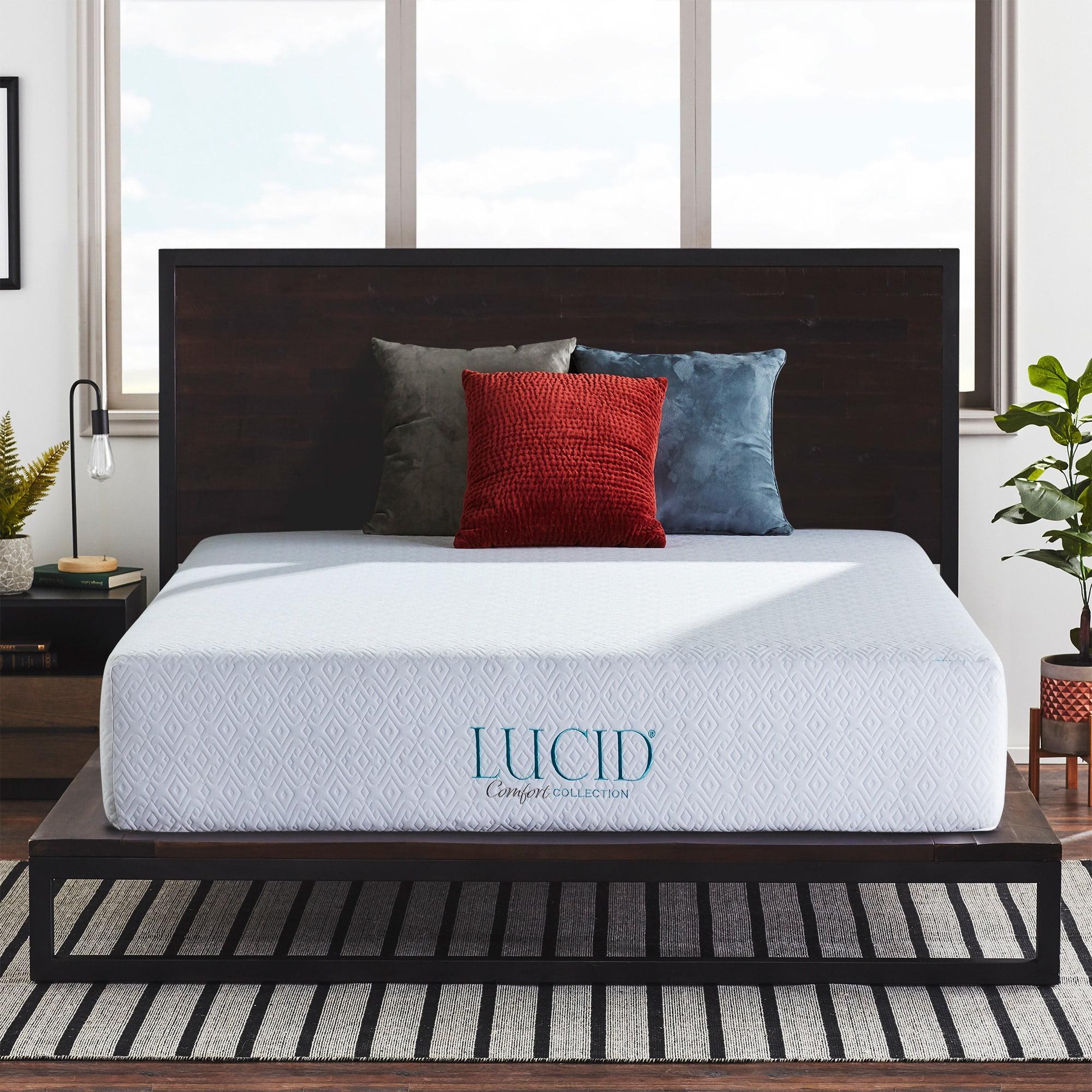 Lucid LUCID Firm Cooling Gel infused Memory Foam Mattresses