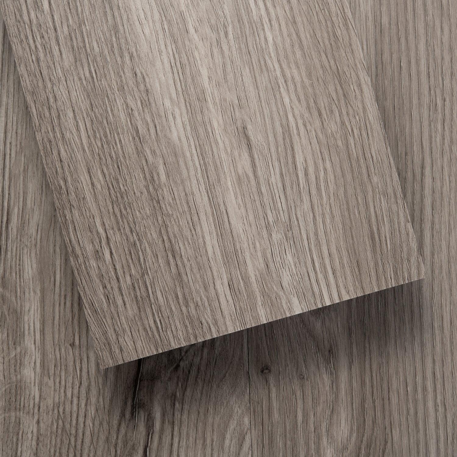 BaseCore 12mil x 6" W x 36" L Peel and Stick Luxury Vinyl Plank Flooring