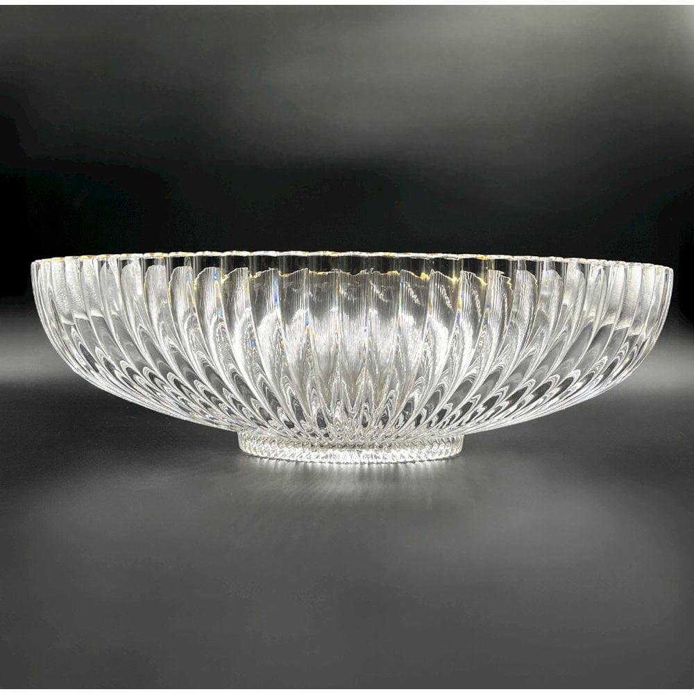 Majestic 21" Glass Oval Vessel Bathroom Sink