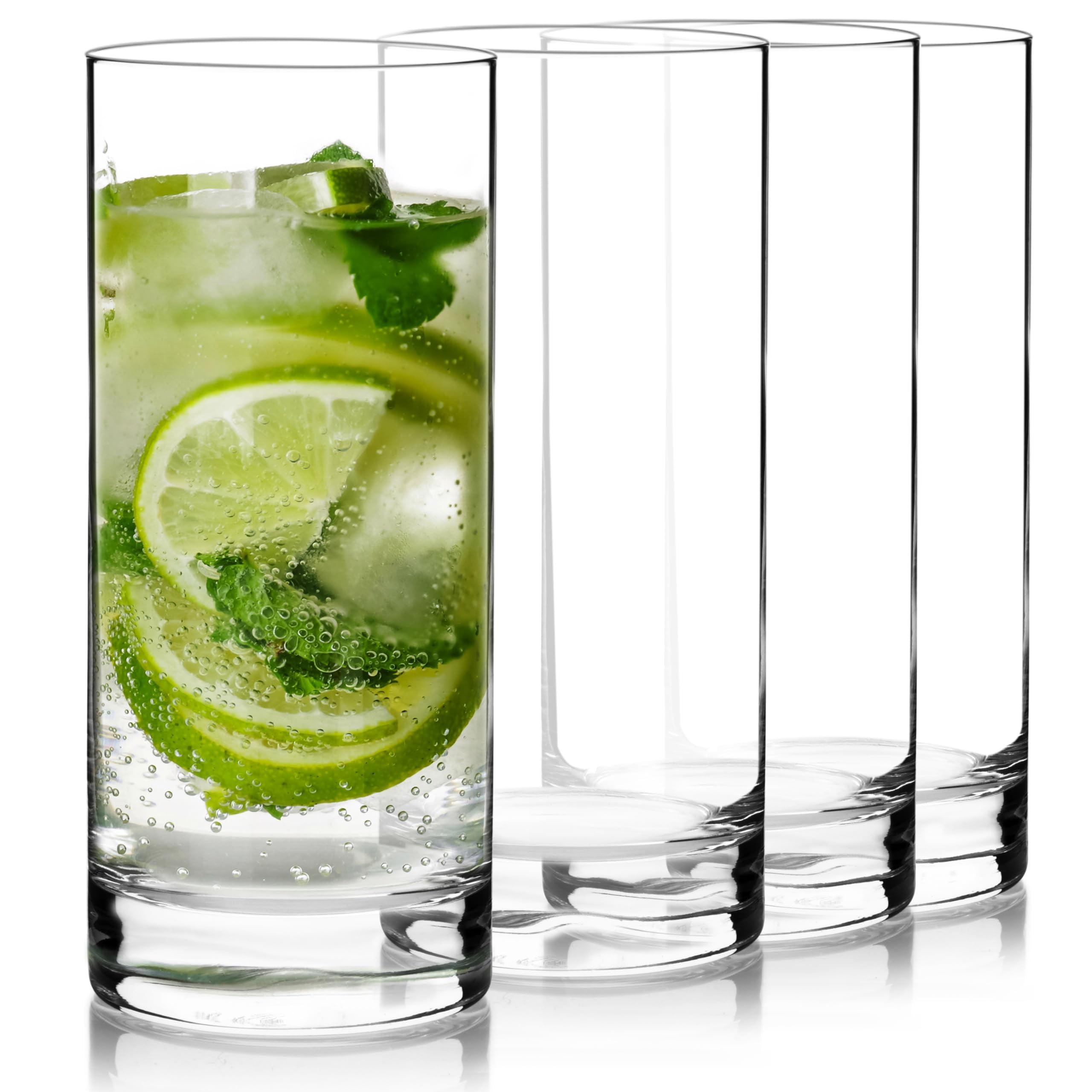 Luigi Bormioli Classico 16.25 oz Beverage Drinking Glasses (Set of 4)