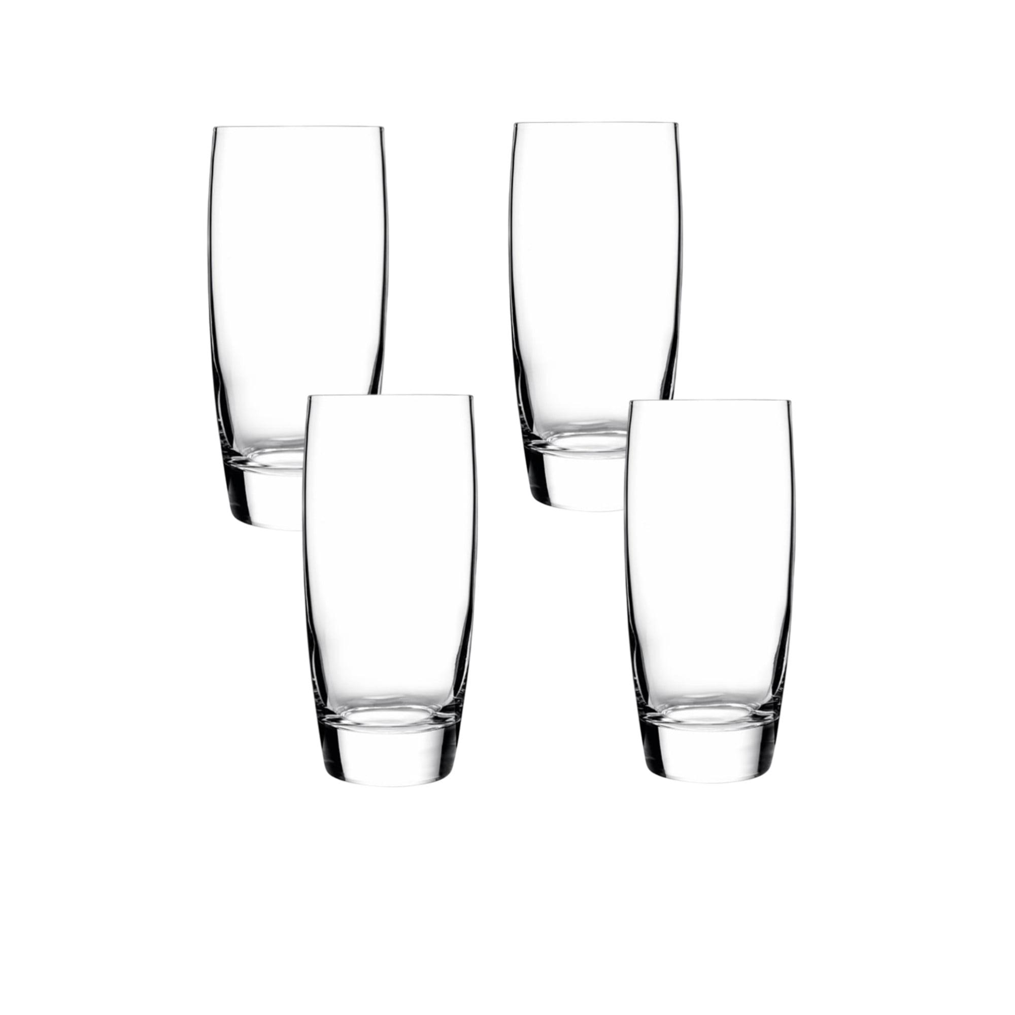 Luigi Bormioli Michelangelo 20oz Clear Beverage Glasses Set of 4