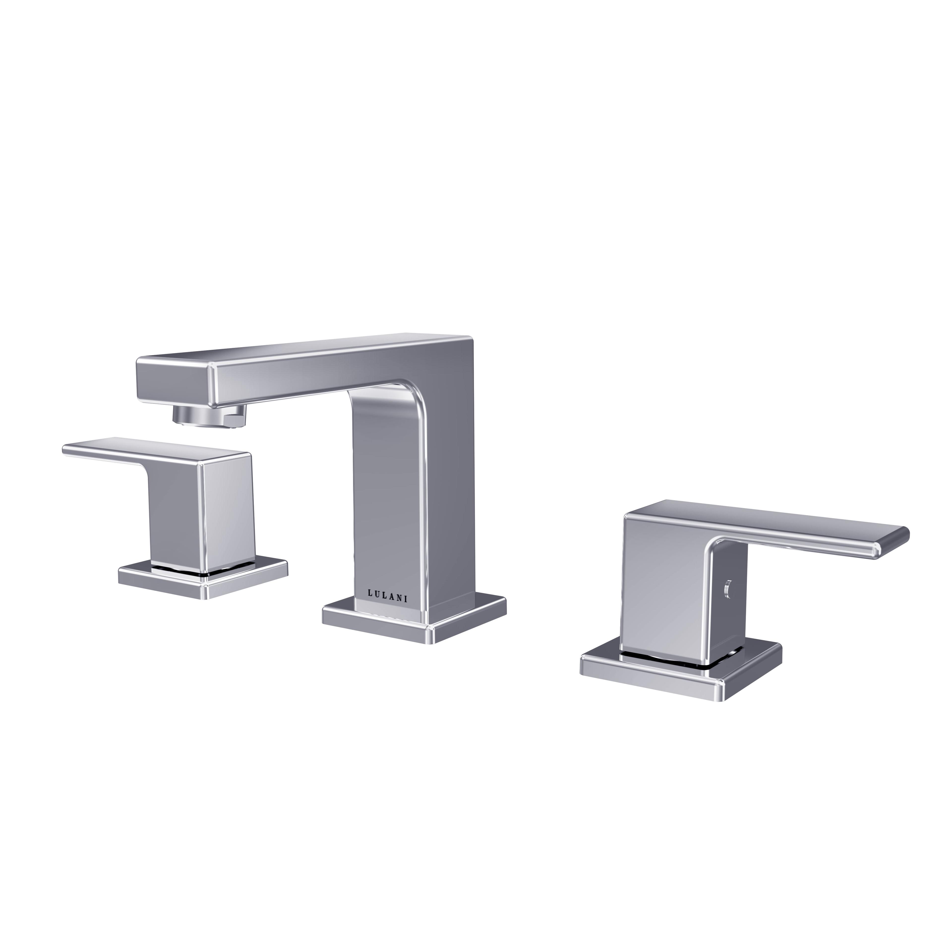 Lulani Widespread Bathroom Faucet with Drain Assembly