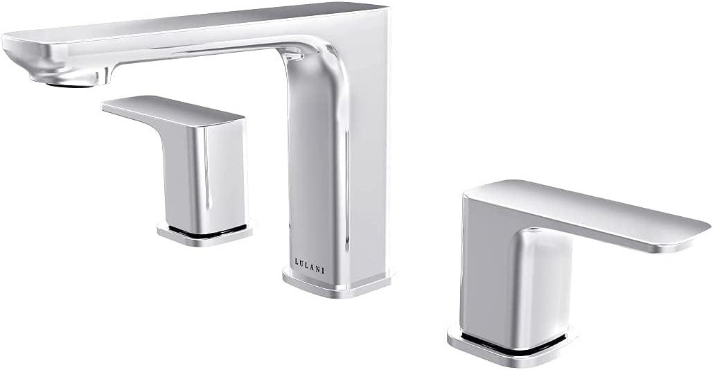 Lulani Widespread Bathroom Faucet with Drain Assembly