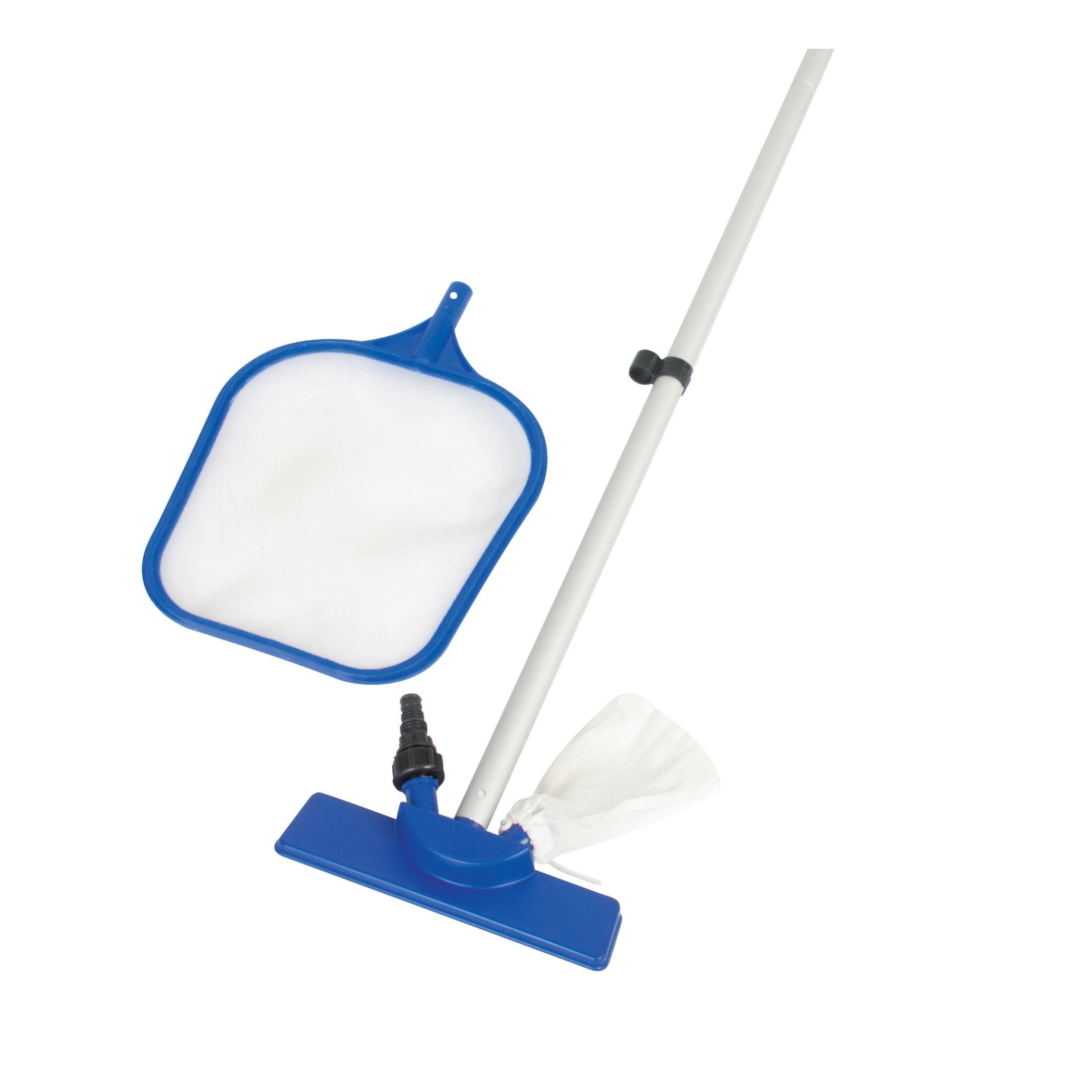 Bestway: Flowclear Above Ground Pool Maintenance Kit | Features Vacuum and Leaf Skimmer Heads
