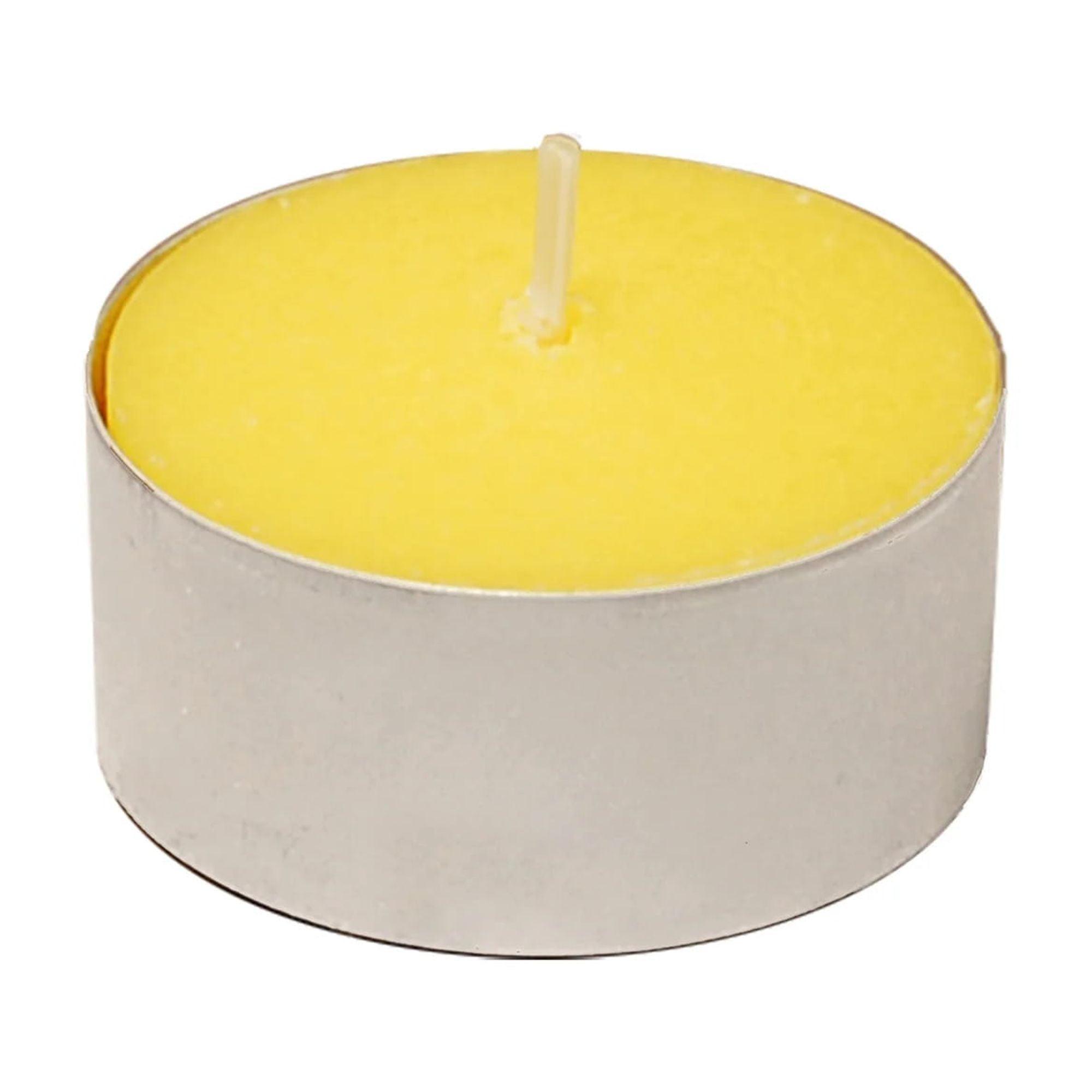 Citronella Scented Tealight Candle with Metal Holder