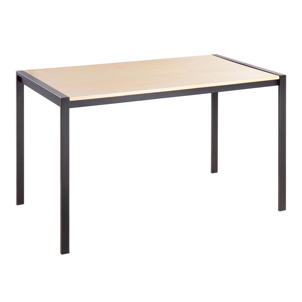 Metal Base Dining Table