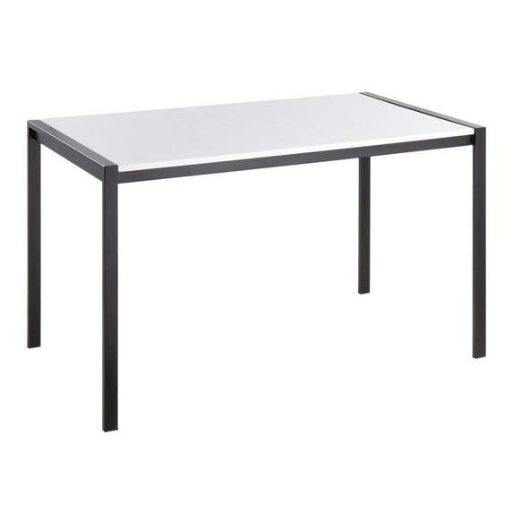 LumiSource Metal Base Dining Table