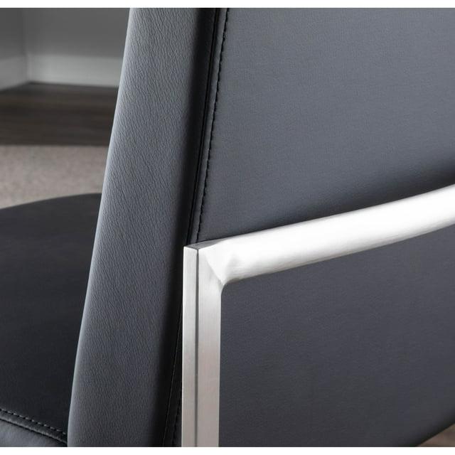 Chuyen 19.25'' H Upholstered Metal Side Chair