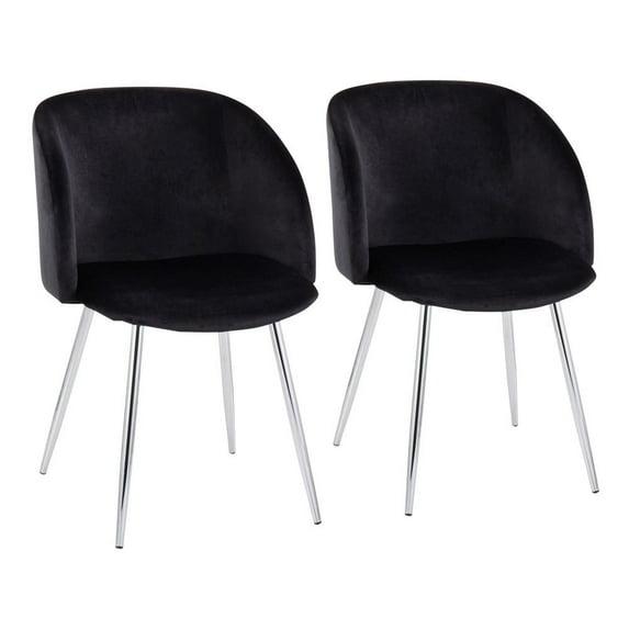 Terrance 18.5'' H Velvet Upholstered Parsons Chair