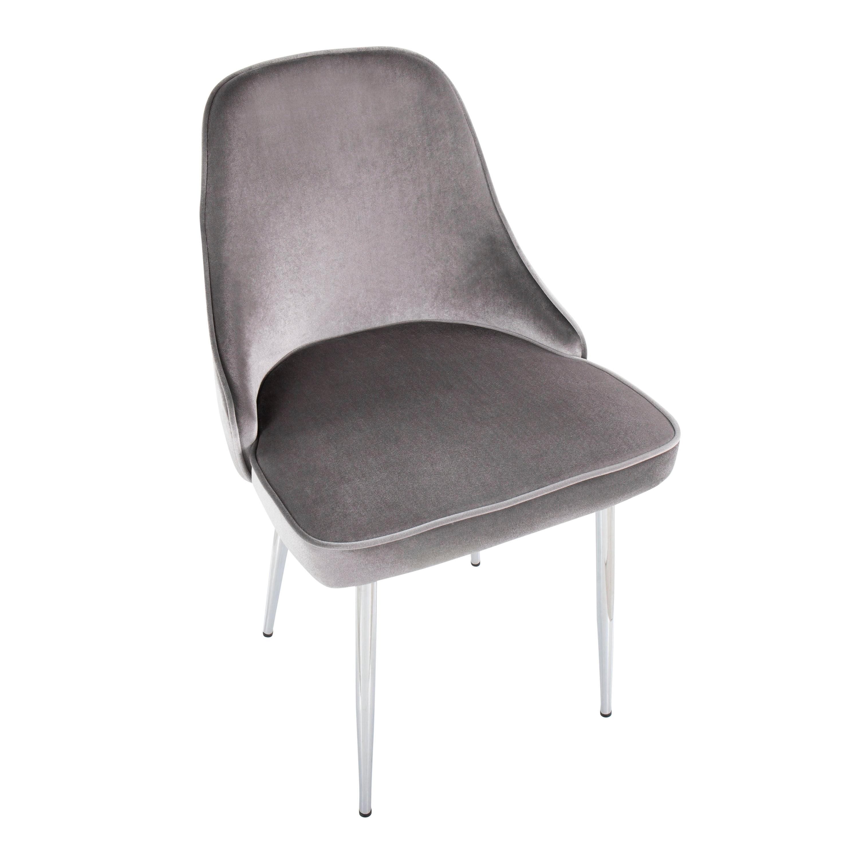 Stanca 20'' H Velvet Upholstered Side Chair
