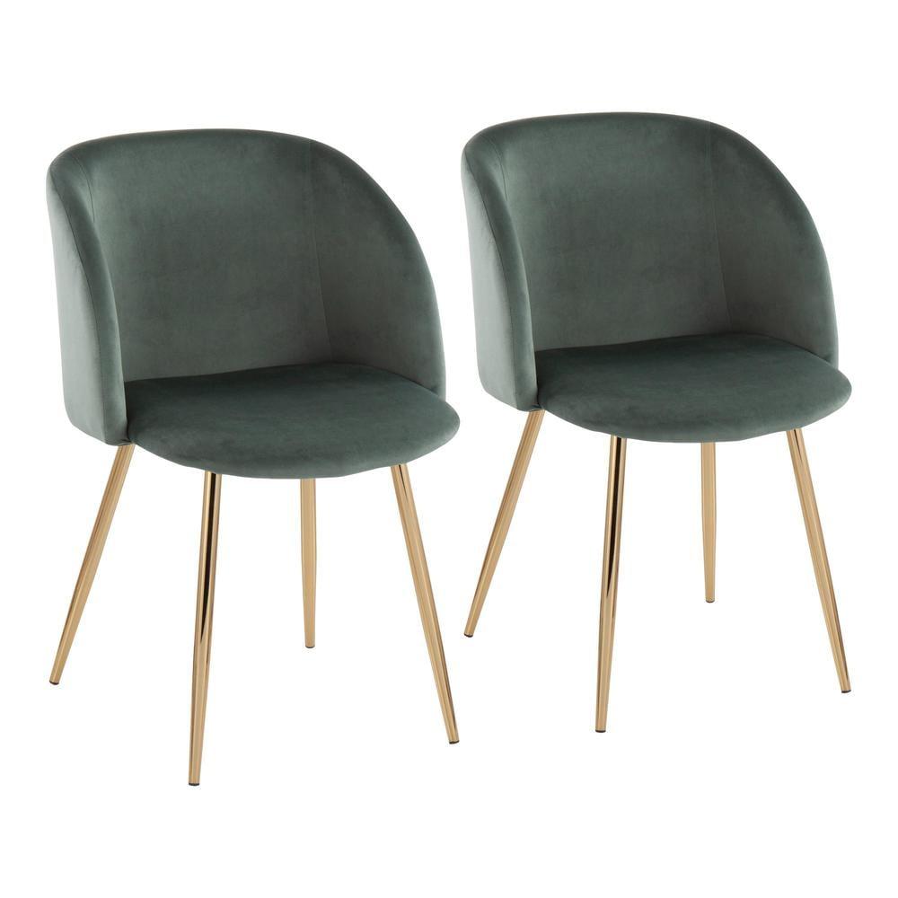 Terrance 18.5'' H Velvet Upholstered Parsons Chair