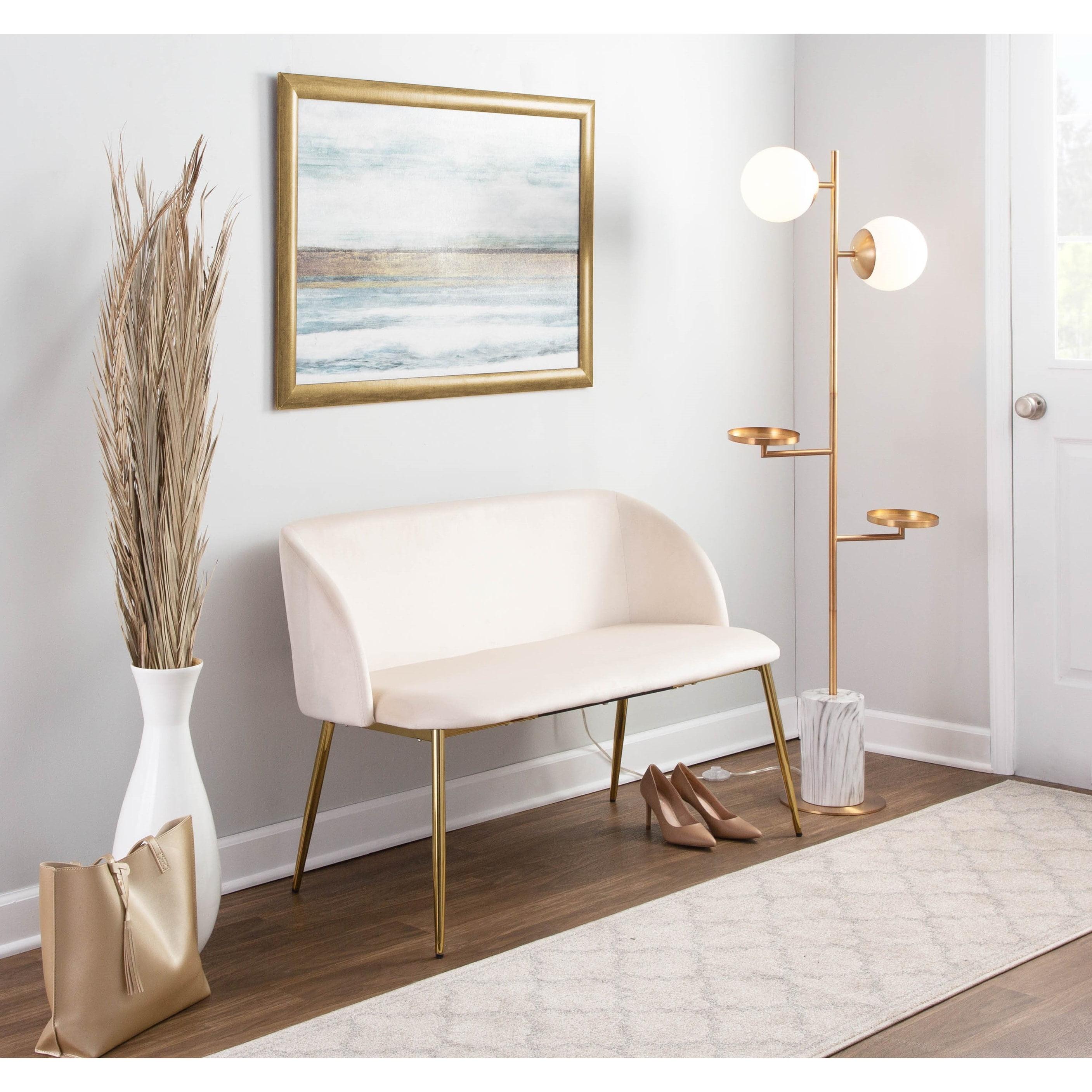 Tasha Velvet Bench