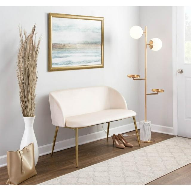 Tasha Velvet Bench