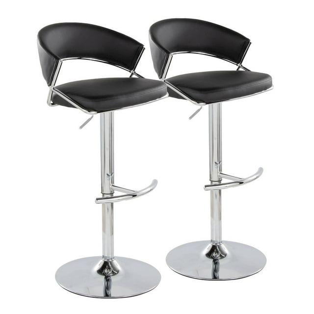 LumiSource Jie Adjustable Barstool - Set Of 2