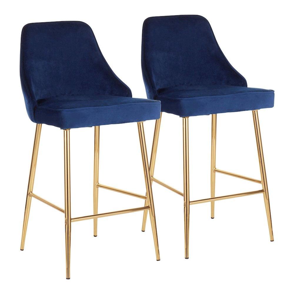 LumiSource Marcel Counter Stool - Set of 2