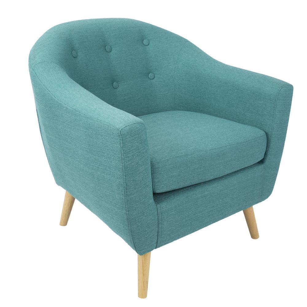 LumiSource Rockwell Accent Chair - Teal