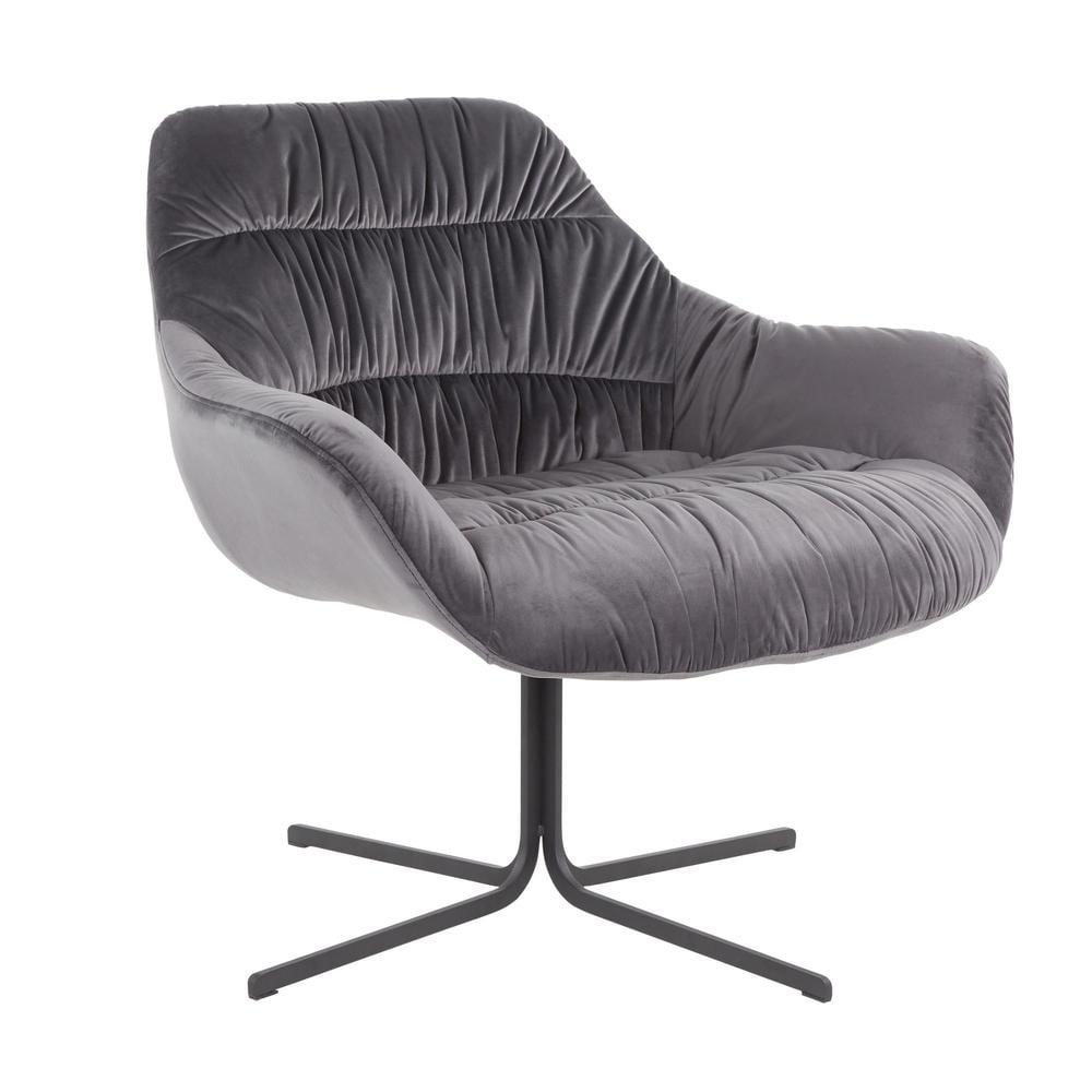 Wayne Contemporary Upholstered Lounge Chair - LumiSource