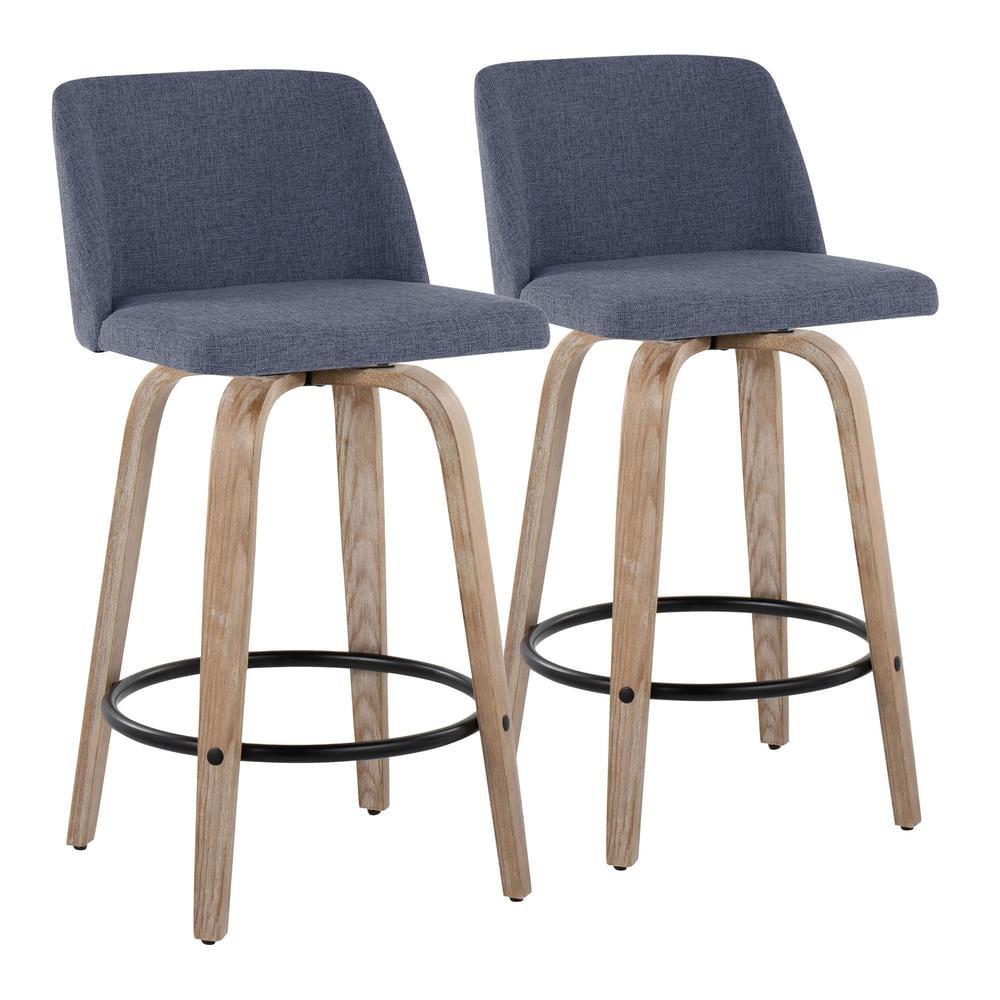 Toriano Swivel Upholstered Counter Stool