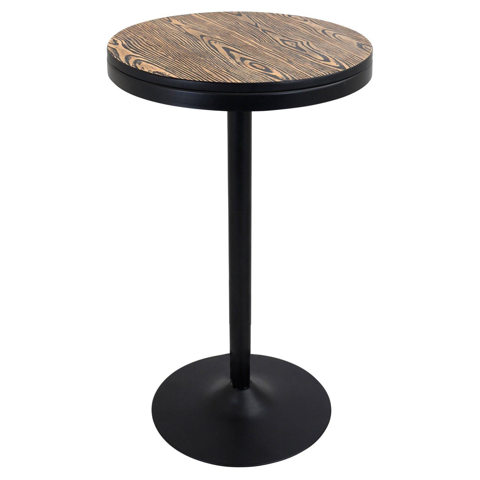 Dakota Industrial Adjustable Bar Height Table - LumiSource