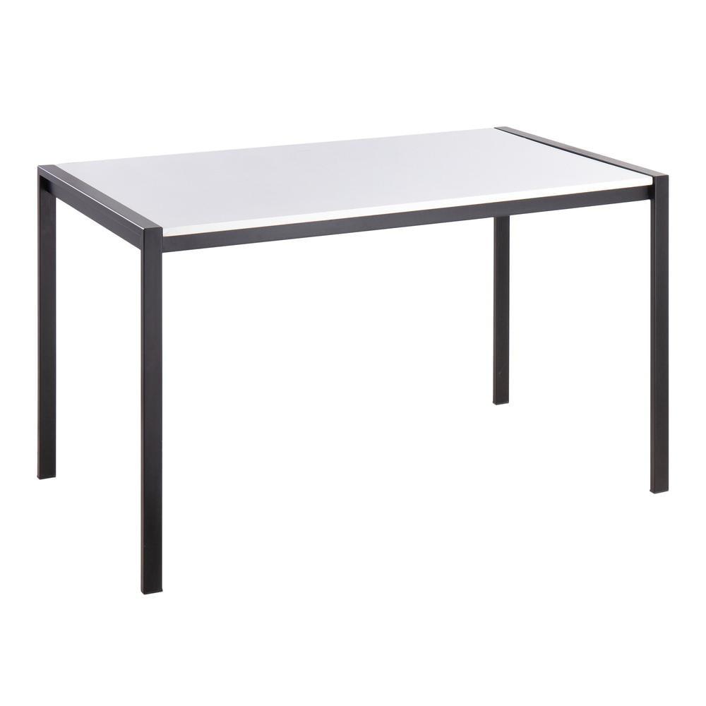 Metal Base Dining Table