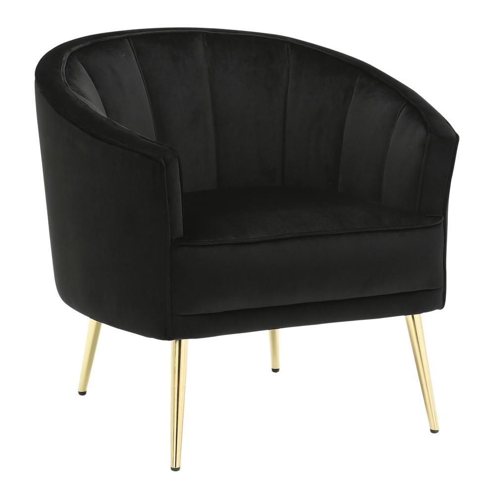 Tania Contemporary Upholstered Accent Chair - LumiSource