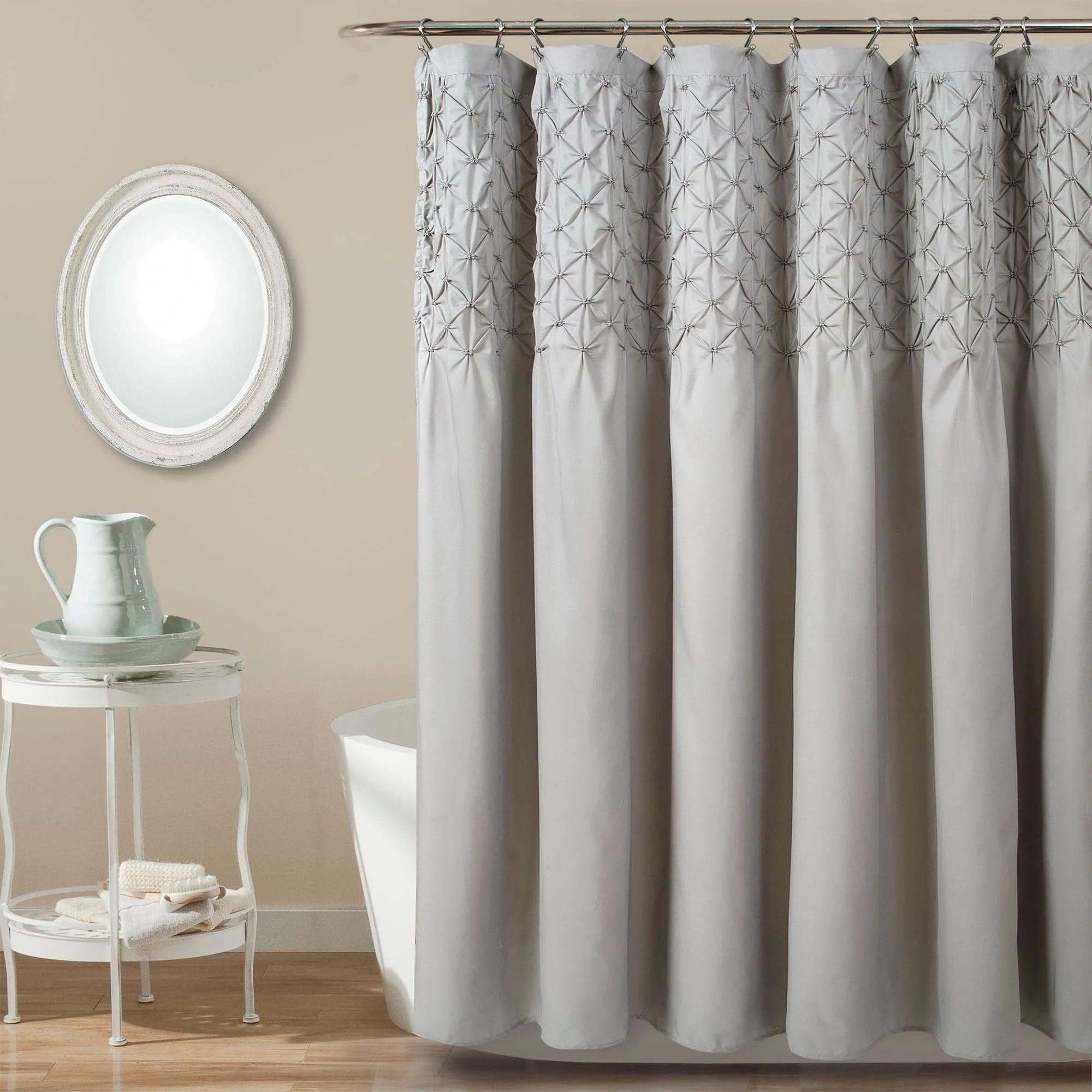 Lush Decor Bayview Cotton Shower Curtain