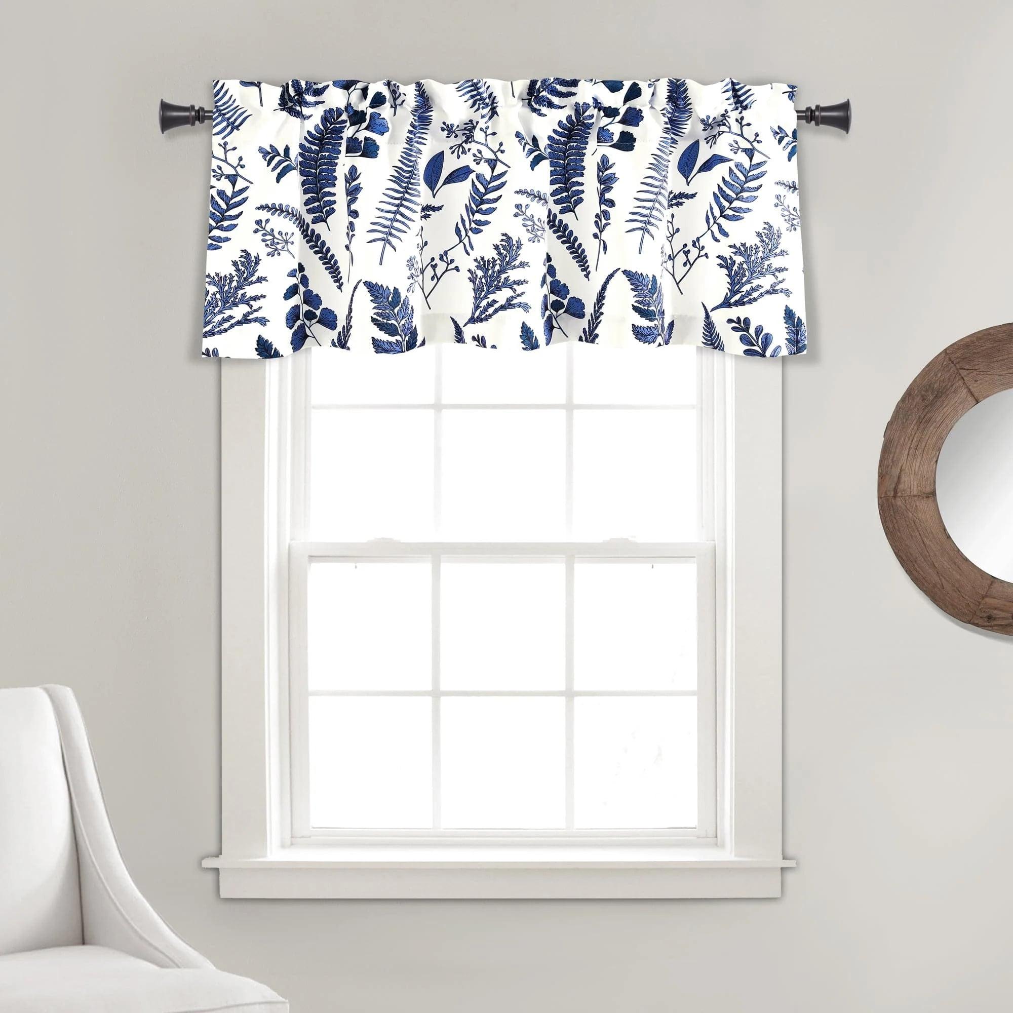 Tailored 52'' W Window Valance