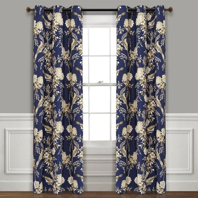 Lush Decor Foreston Floral Max Blackout Thermal Curtain Panels (Set of 2)