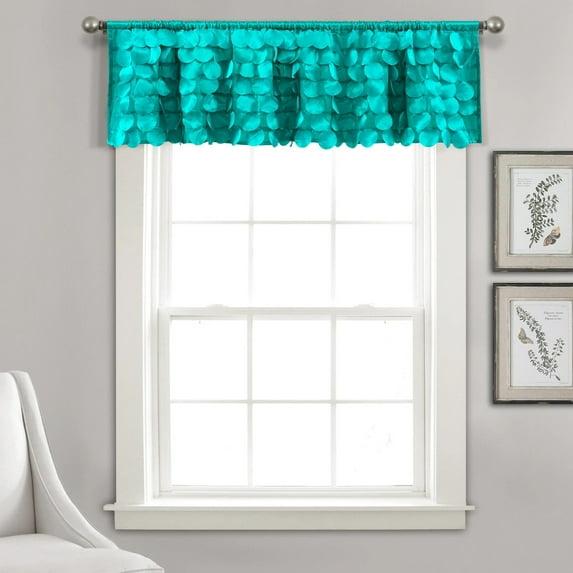 Lush Decor Gigi Scalloped Window Valance
