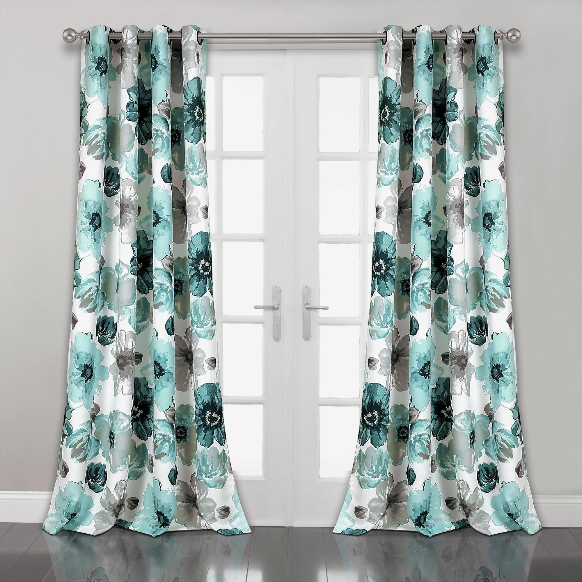 Torre & Tagus Leah Polyester Room Darkening Curtain Pair (Set of 2)
