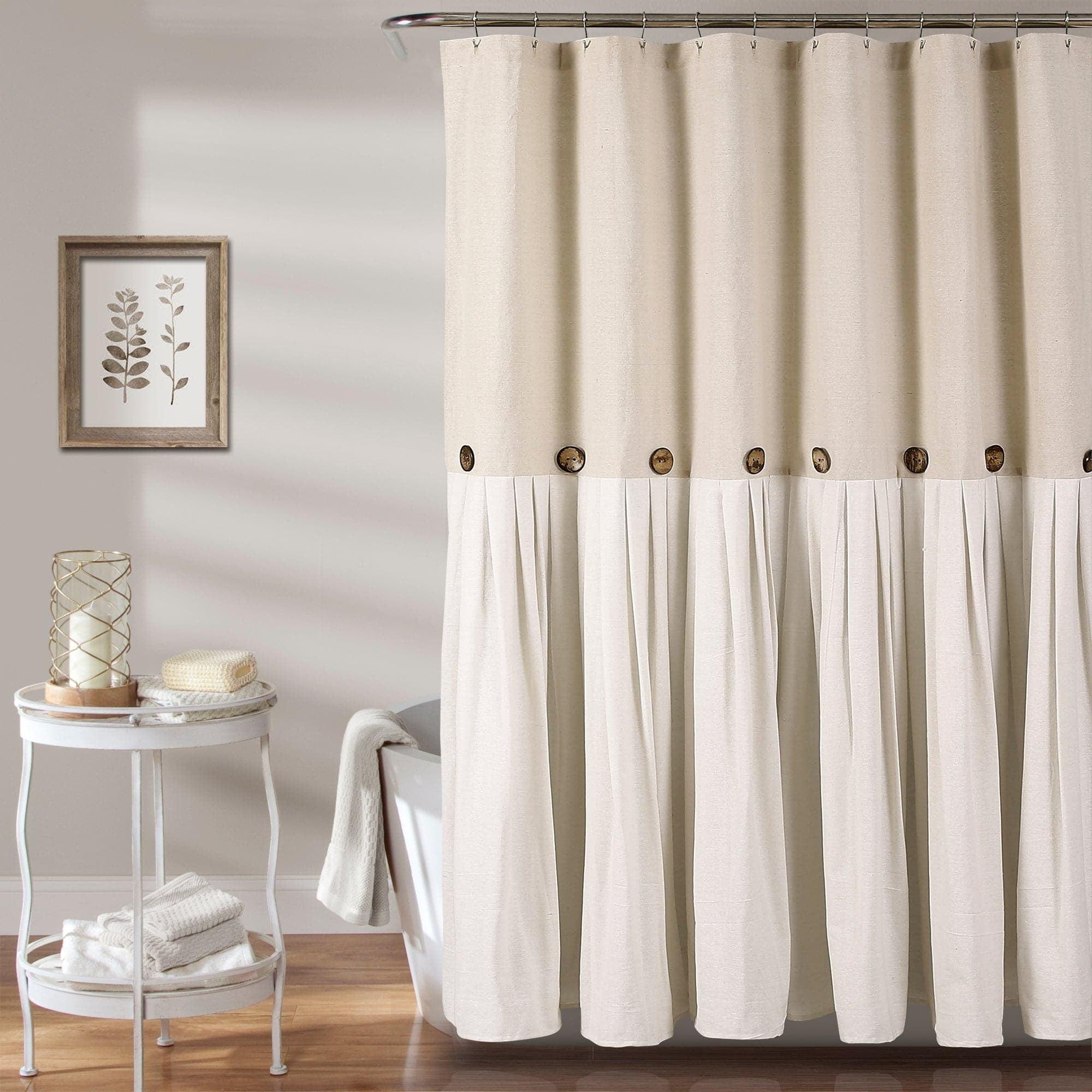 Lush Decor Beckham Shower Curtain