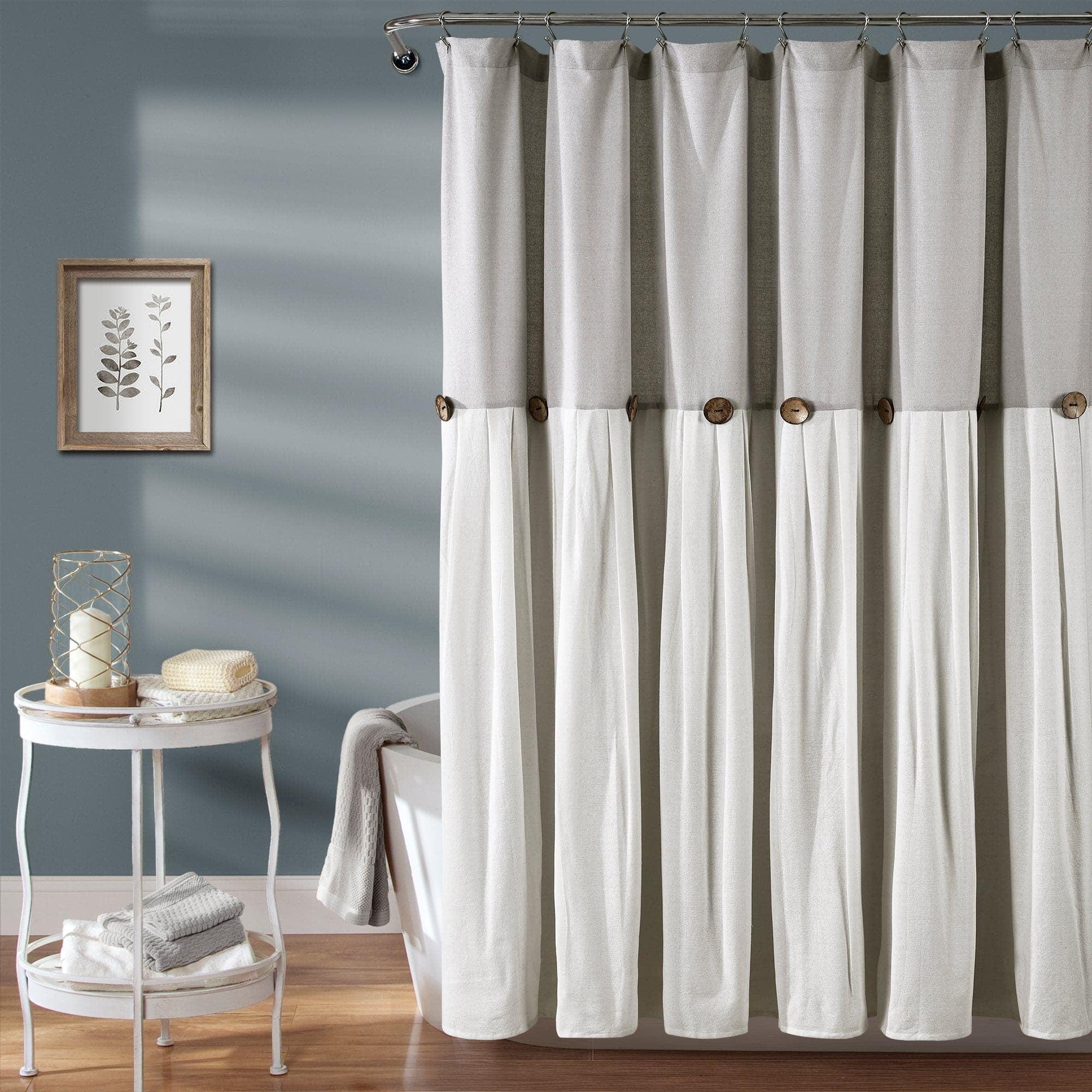 Lush Decor Beckham Shower Curtain