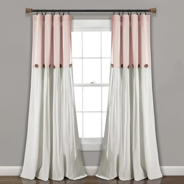 Lush Decor Beckham Semi Sheer Curtain Single Panel