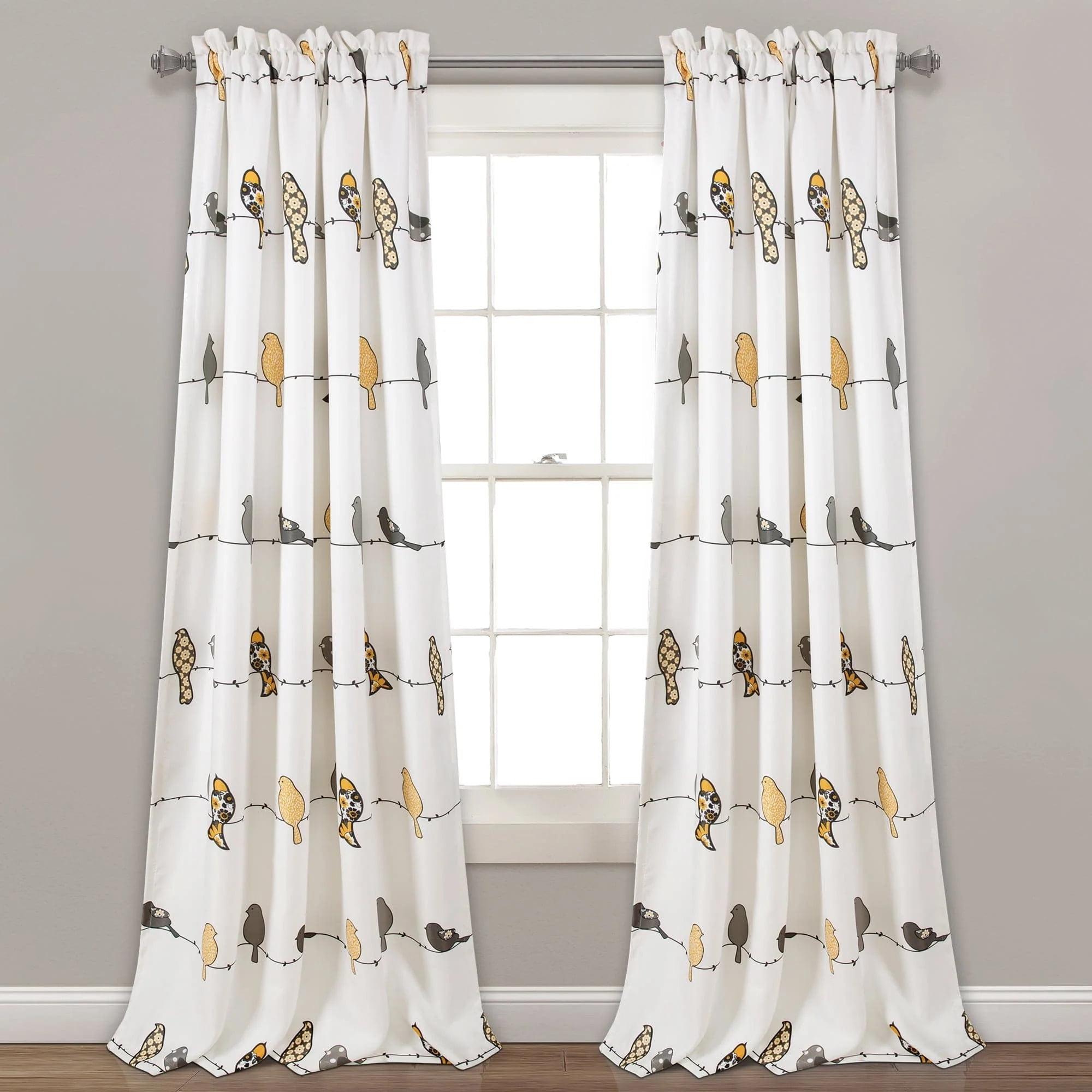 Frifoho Room Darkening Curtain Pair (Set of 2)