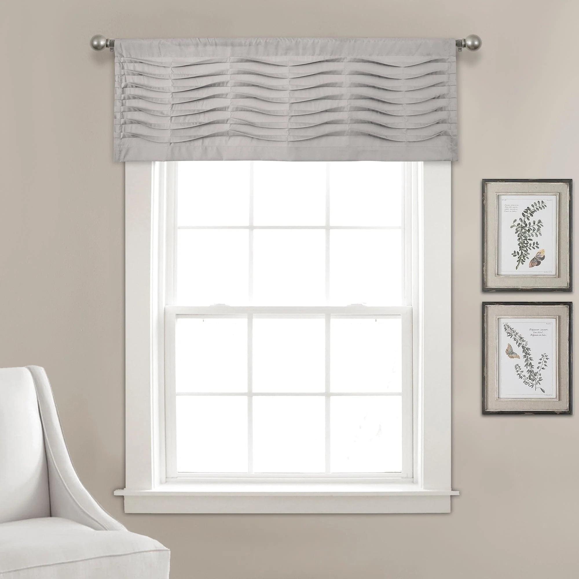 Lush Decor Tailored 52'' W Window Valance