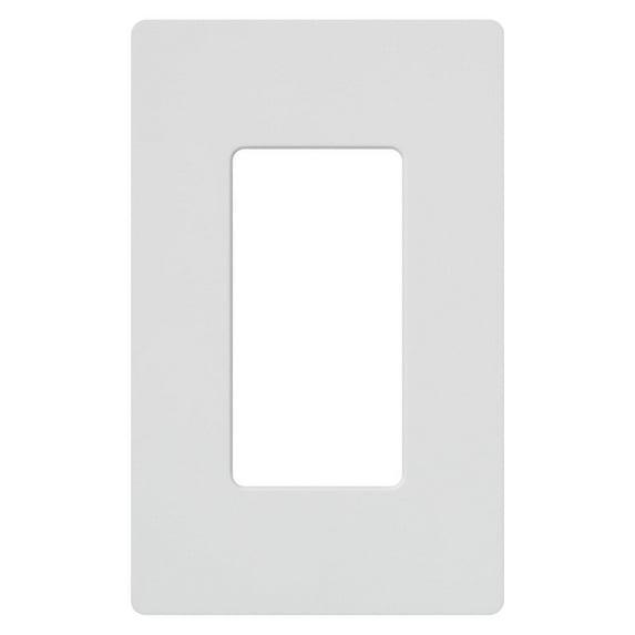 Lutron Claro 1-Gang Decorator Wallplate (White)