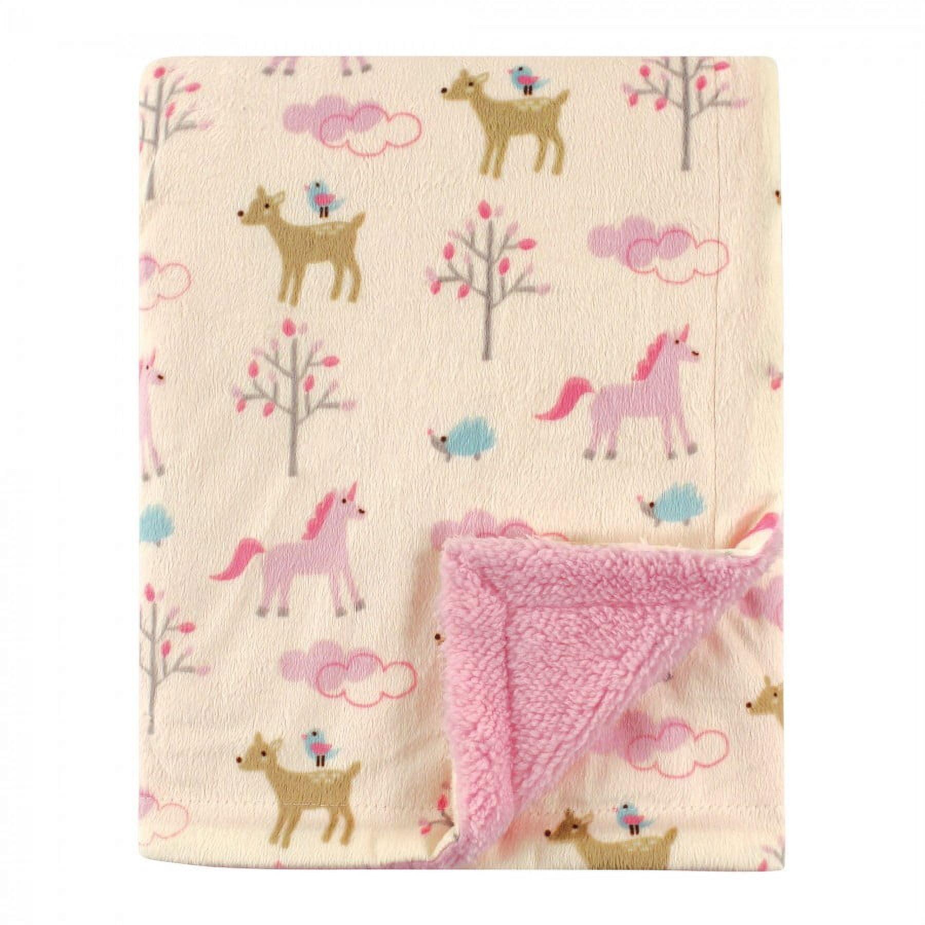 Cozy Baby Unisex Sherpa Reversible Blanket 30x40 inches